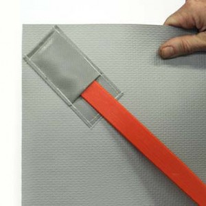 Support flexible 36'' pour panneau enroulable