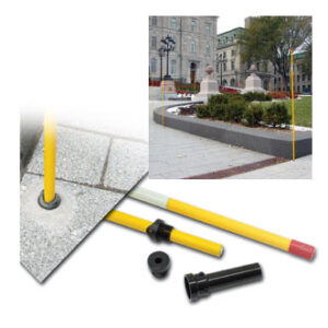 TIGE DE REPERE R-6 JAUNE