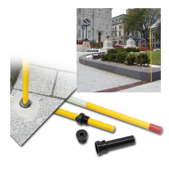 TIGE DE REPERE R-6 JAUNE