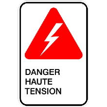 Danger haute tension