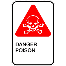 Danger poison