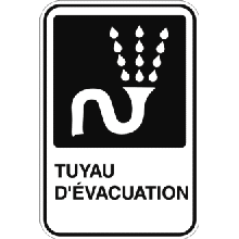 Tuyau d'évacuation