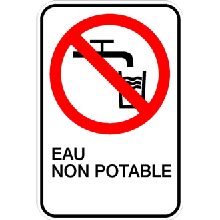 Eau non potable