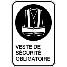 Veste de sécurité obligatoire