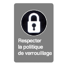 Respecter la politique de verrouillage - Normes CSA