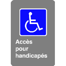 Accès pour handicapés - Normes CSA