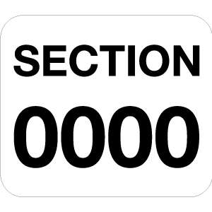 Panneau de section