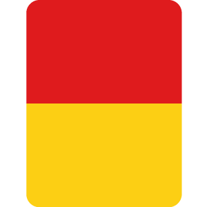 Drapeau Rouge et Jaune