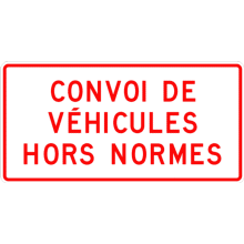 Convoi de véhicules hors normes