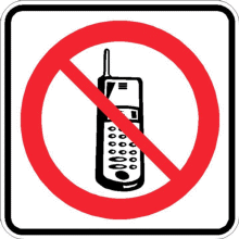 Cellulaire interdit