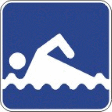 Plage publique