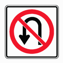 NO U-TURNS