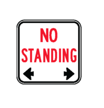 NO STANDING