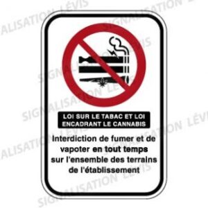 Interdiction de fumer et de vapoter