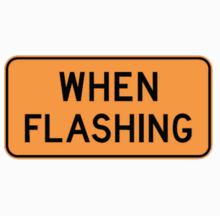 WHEN FLASHING Tab