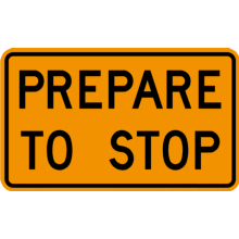 PREPARE TO STOP Tab