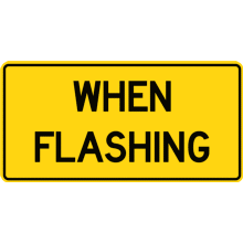 WHEN FLASHING Tab