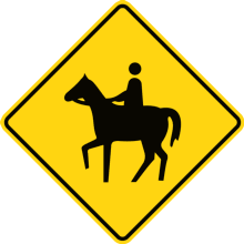 HORSE WITH RIDER