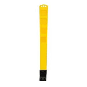 Balise JAUNE 4'' piste cyclable 4 bandes jaunes Spectralite (sans ancrage)