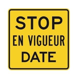 Nouvelle signalisation