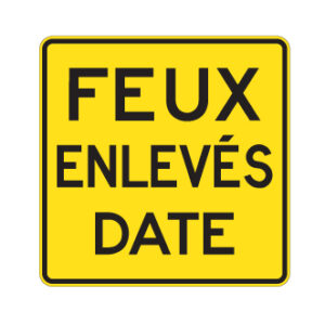 Nouvelle signalisation