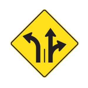 Signal avancé de direction des voies