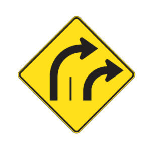 Signal avancé de direction des voies