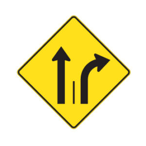 Signal avancé de direction des voies