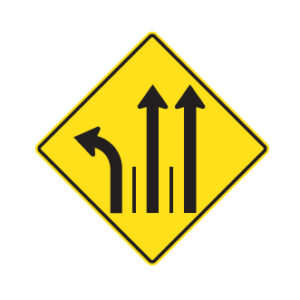 Signal avancé de direction des voies