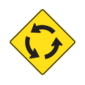 Intersection carrefour giratoire