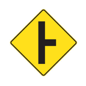 Intersection à droite