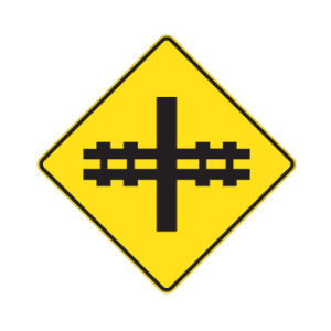 Signal avancé d'un passage à niveau