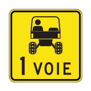 Une voie pour autoquad