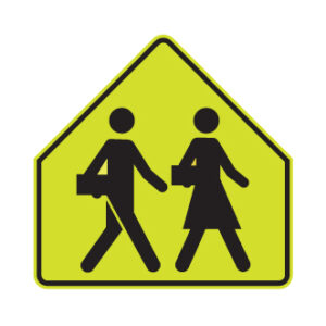 Début d'une zone scolaire