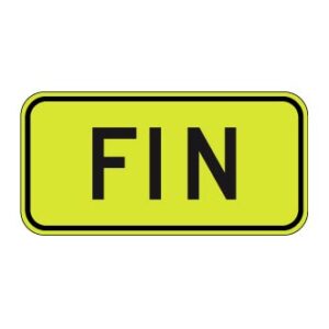 Panonceau FIN
