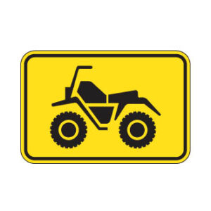 Panonceau de quad