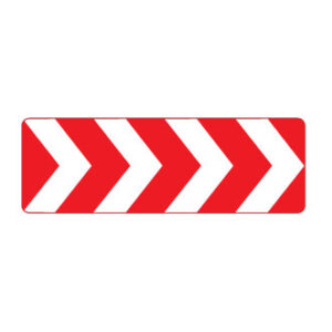 Chevron enlignement pour carrefour giratoire