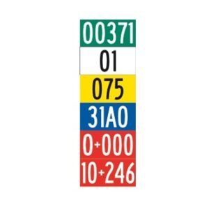 Plaquette d'inventaire route-troncon-section