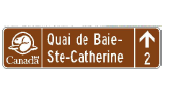 Direction dans parc