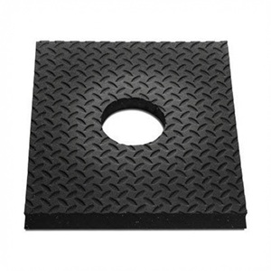 Pesée carré moulée 11 lbs pour délinéateur (looper tube, grabber tube, BA-TOP)
