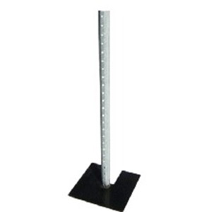 Pied de balise de 48 po. avec base de 16" x 16" peint