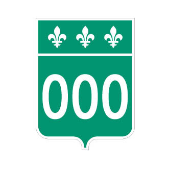 Identification de route numérotée