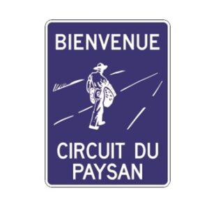 Identification de la route ou du circuit touristique