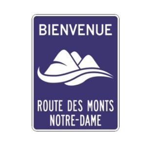 Identification de la route ou du circuit touristique
