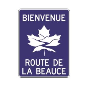 Identification de la route ou du circuit touristique