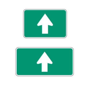 Panonceau de direction