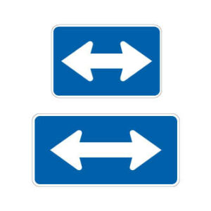 Panonceau de direction