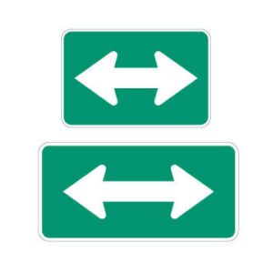 Panonceau de direction
