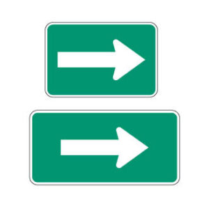 Panonceau de direction