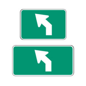 Panonceau de direction